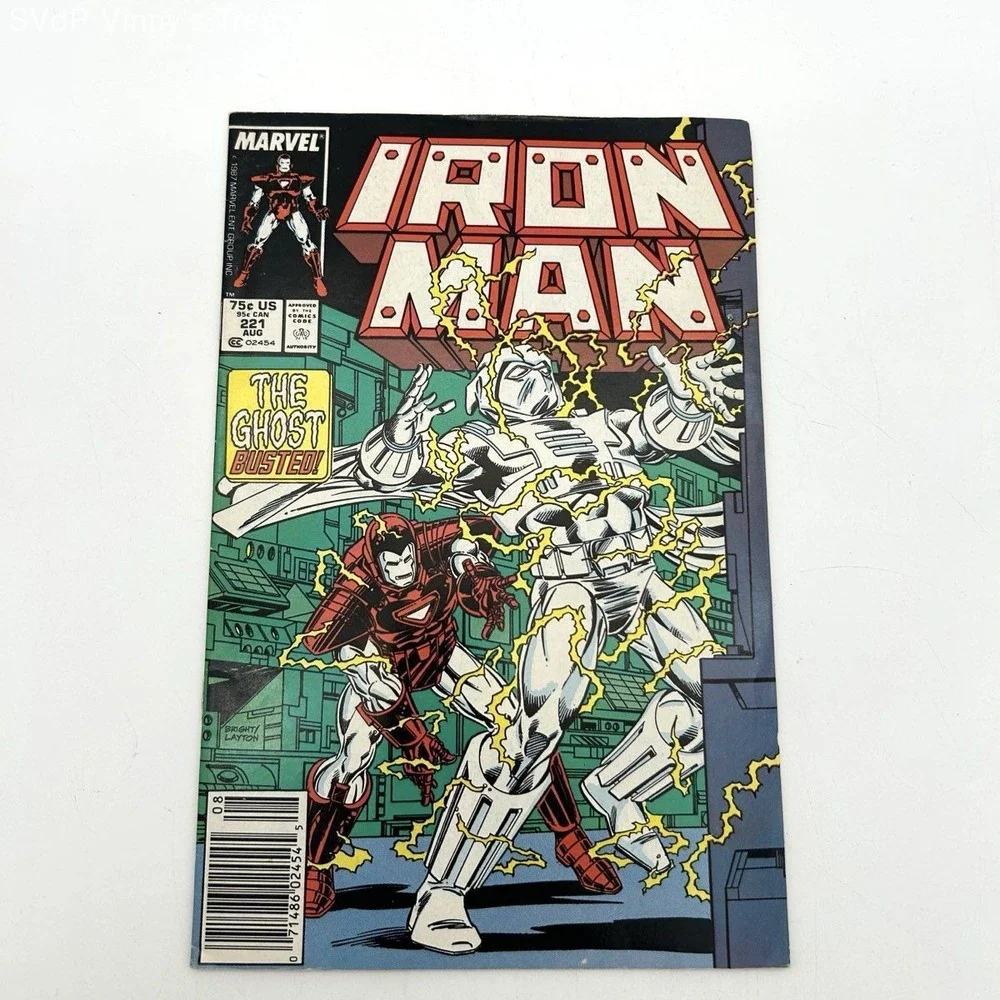 Iron Man Comic Lot 7 Issues Marvel 1980s Copper Age Superhero Mixed Run